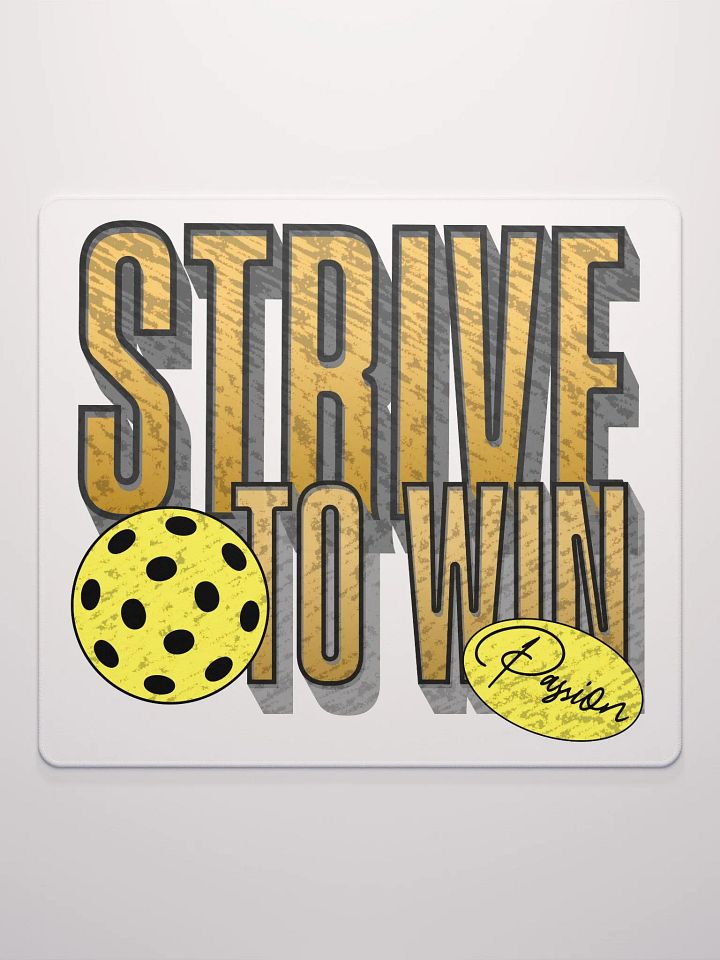 Strive To Win Pickleball Passion Gaming Mouse Pad product image (2)