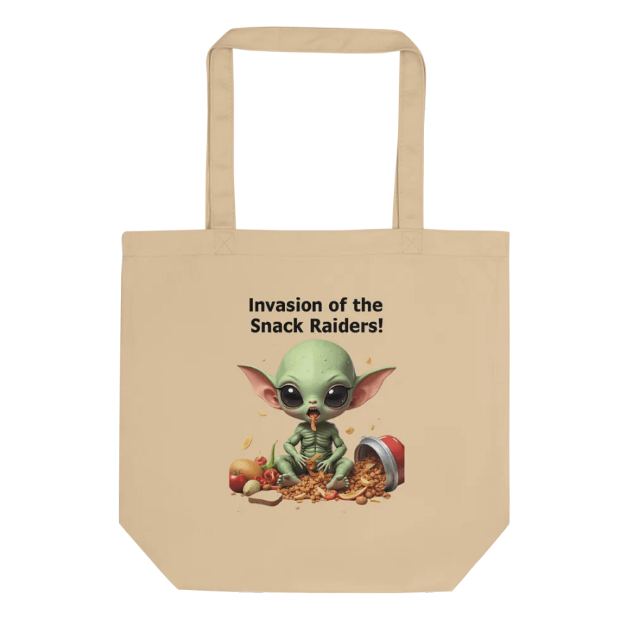 Snack Raider Invasion Eco-Friendly Tote Bag product image (1)