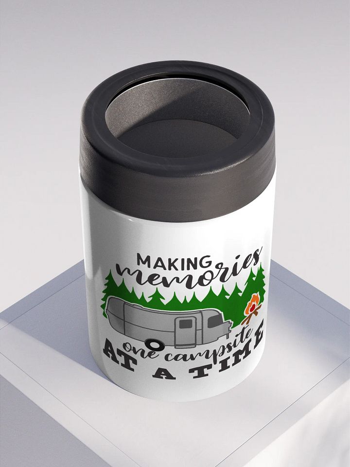 Campsite Memories Stainless Steel Koozie product image (2)