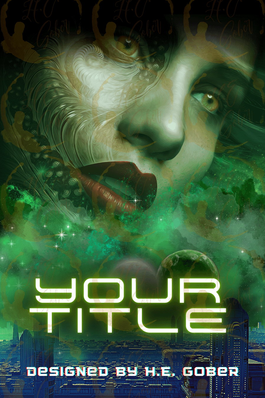 Pre-Made Sci-Fi Book Cover product image (1)