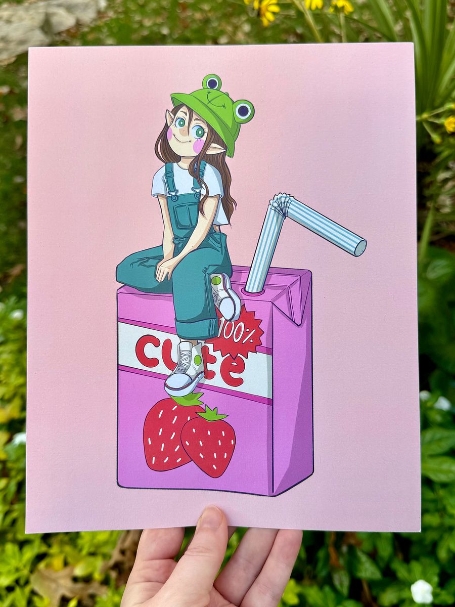 Juicebox Froggy 8 x 10 Print product image (1)