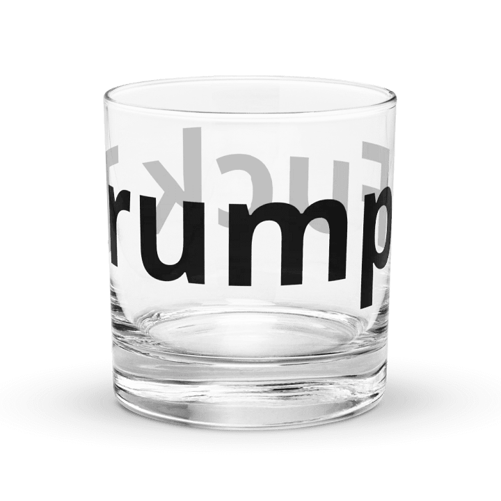 Fuck Trump - Chromatic Rocks Glass product image (2)