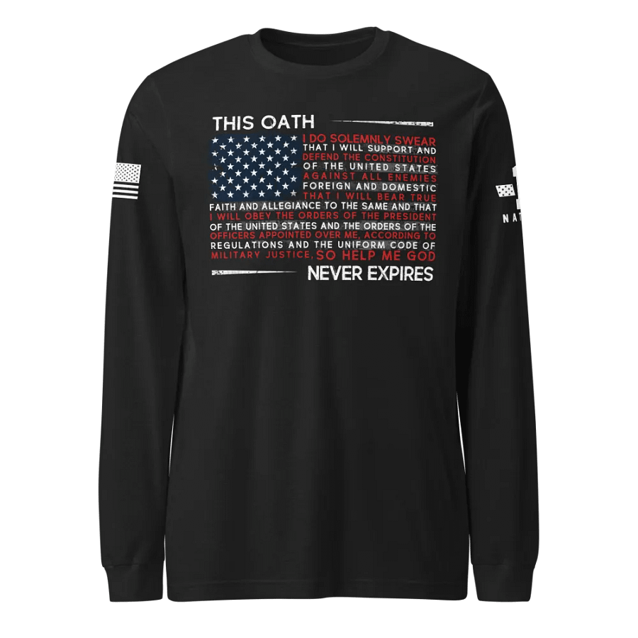 Veteran Oath Long Sleeve product image (1)