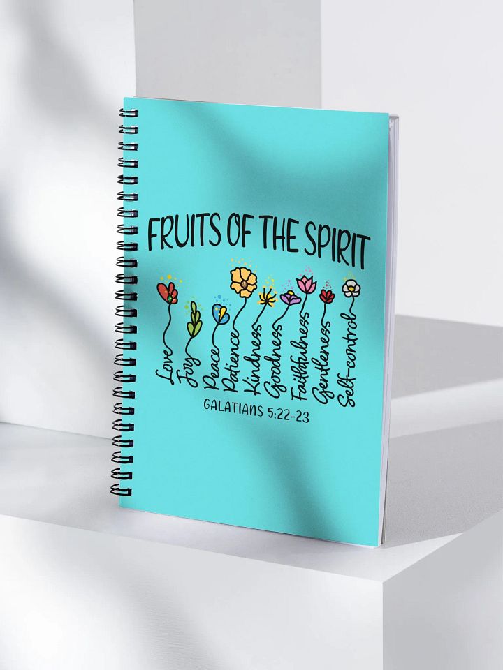 Fruits of the Spirit Spiral Notebook product image (1)