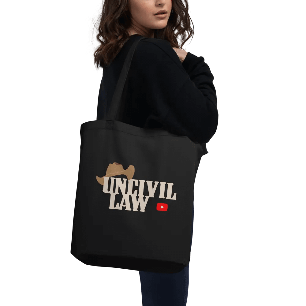 Uncivil Law Logo Tote Bag product image (4)