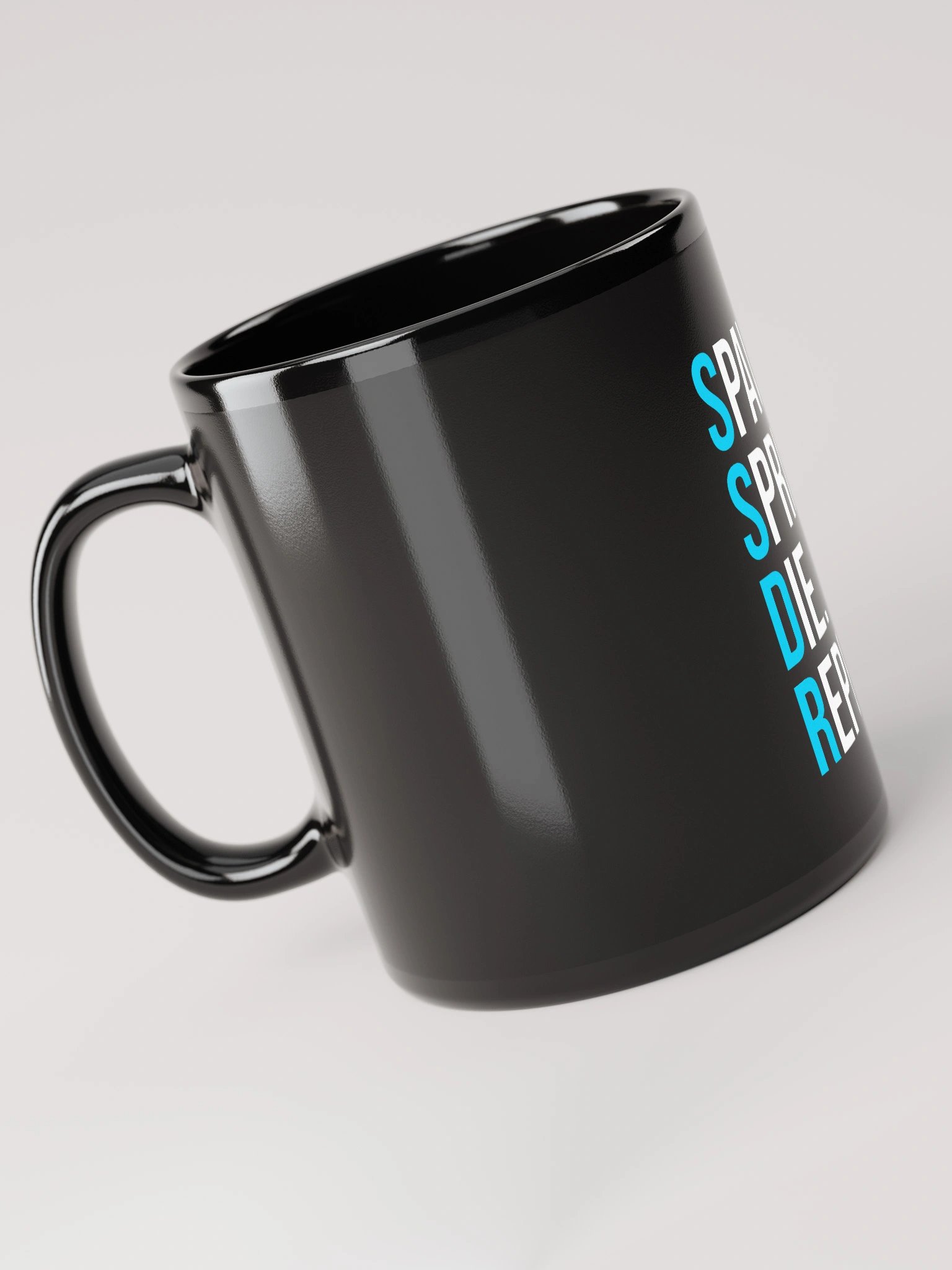 Spawn. Sprint. Die. Repeat. Mug. product image (2)