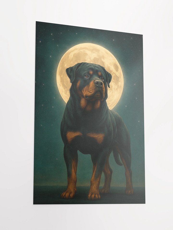 Lunar Rottweiler Poster product image (6)