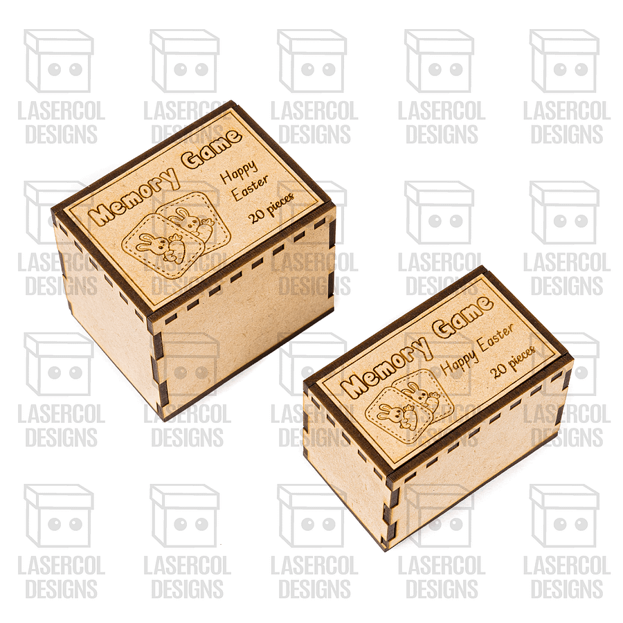 Easter Memory Game (2 Sizes) - Laser Cut Files product image (3)