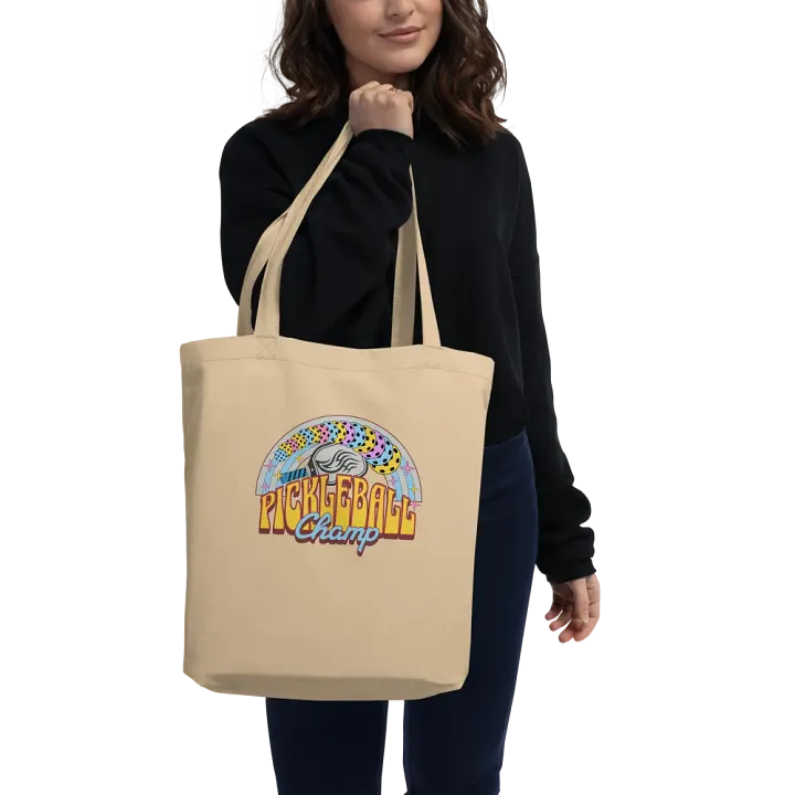 Pickleball Champ Vintage Tote Bag product image (2)
