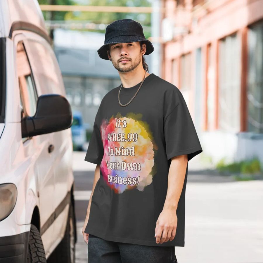 $FREE.99 Oversized T-Shirt product image (6)