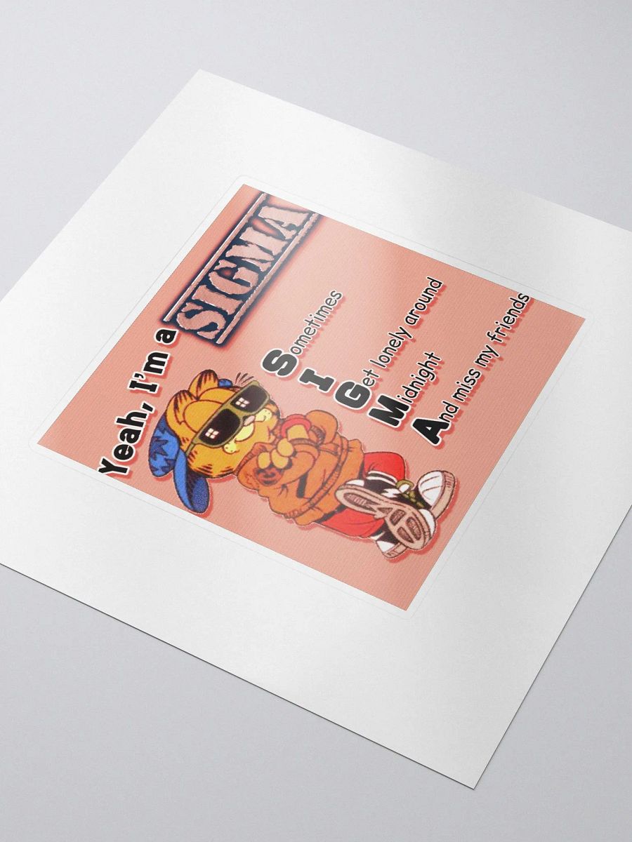 SIGMA Sticker product image (3)