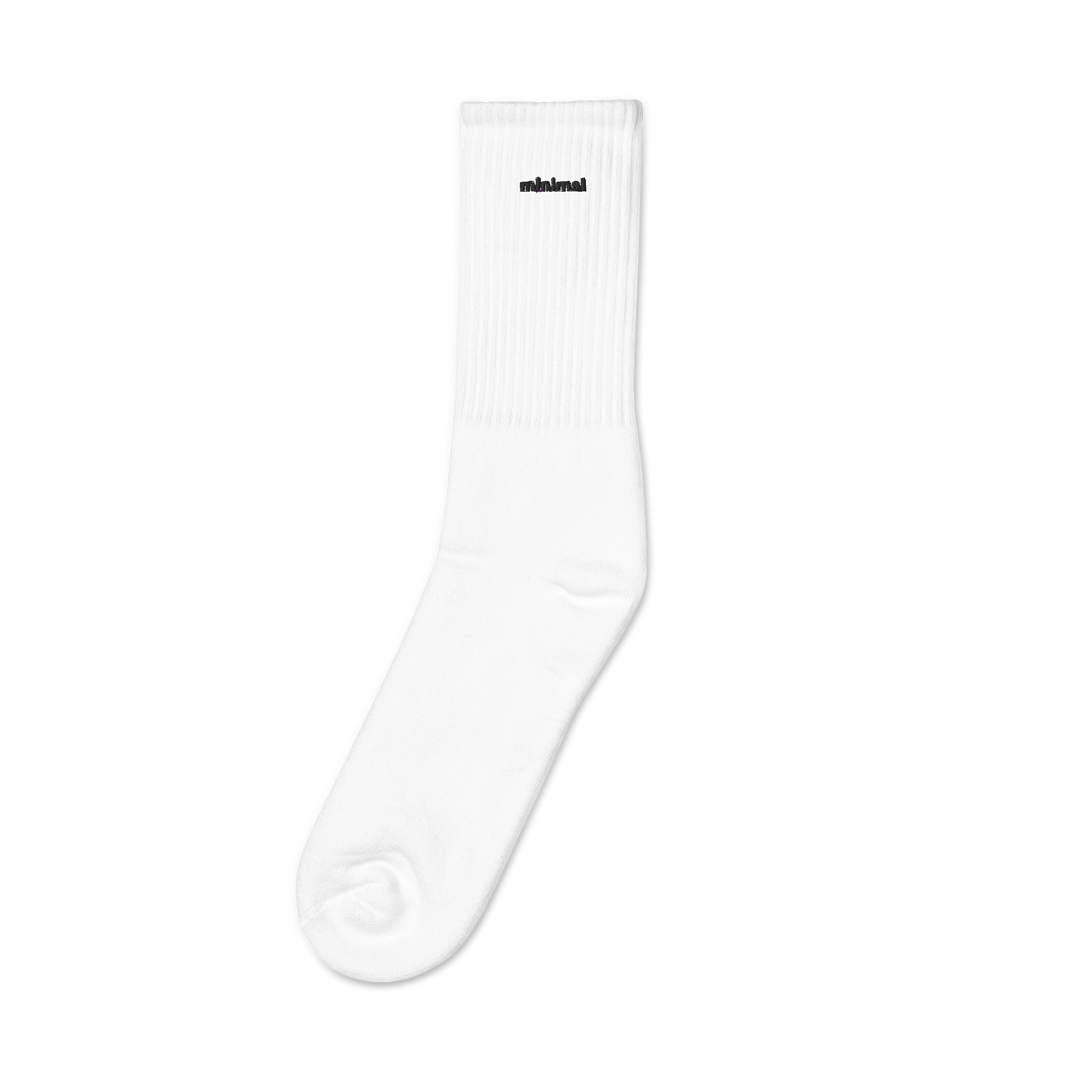 001: black stitched socks product image (5)