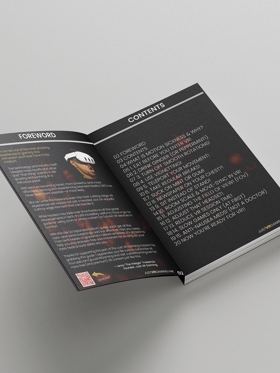 Beat VR Sickness - Lite Edition | Your Nausea-Free Guide PDF product image (6)