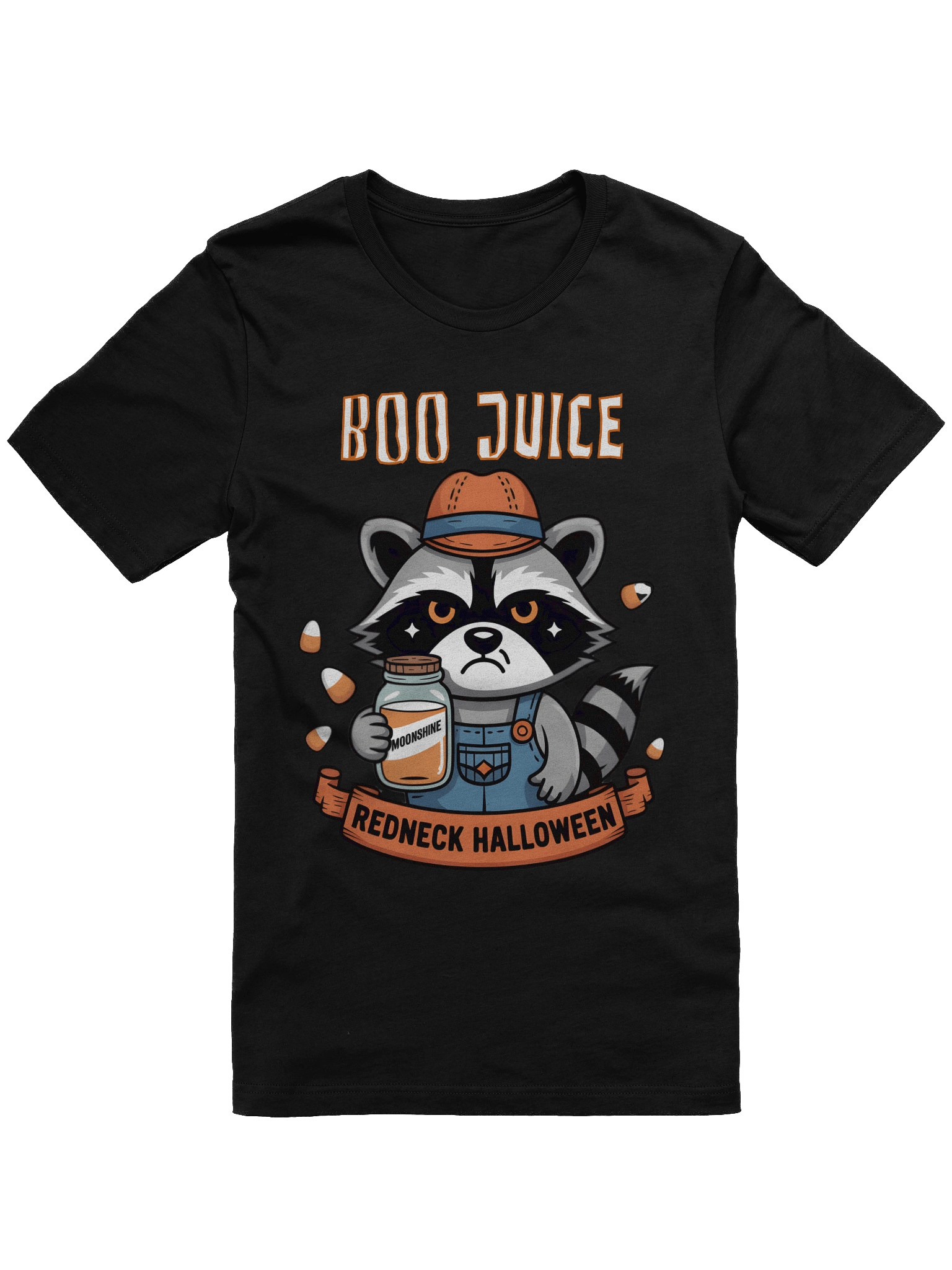 Boo Juice Moonshine Raccoon Halloween T-Shirt product image (1)