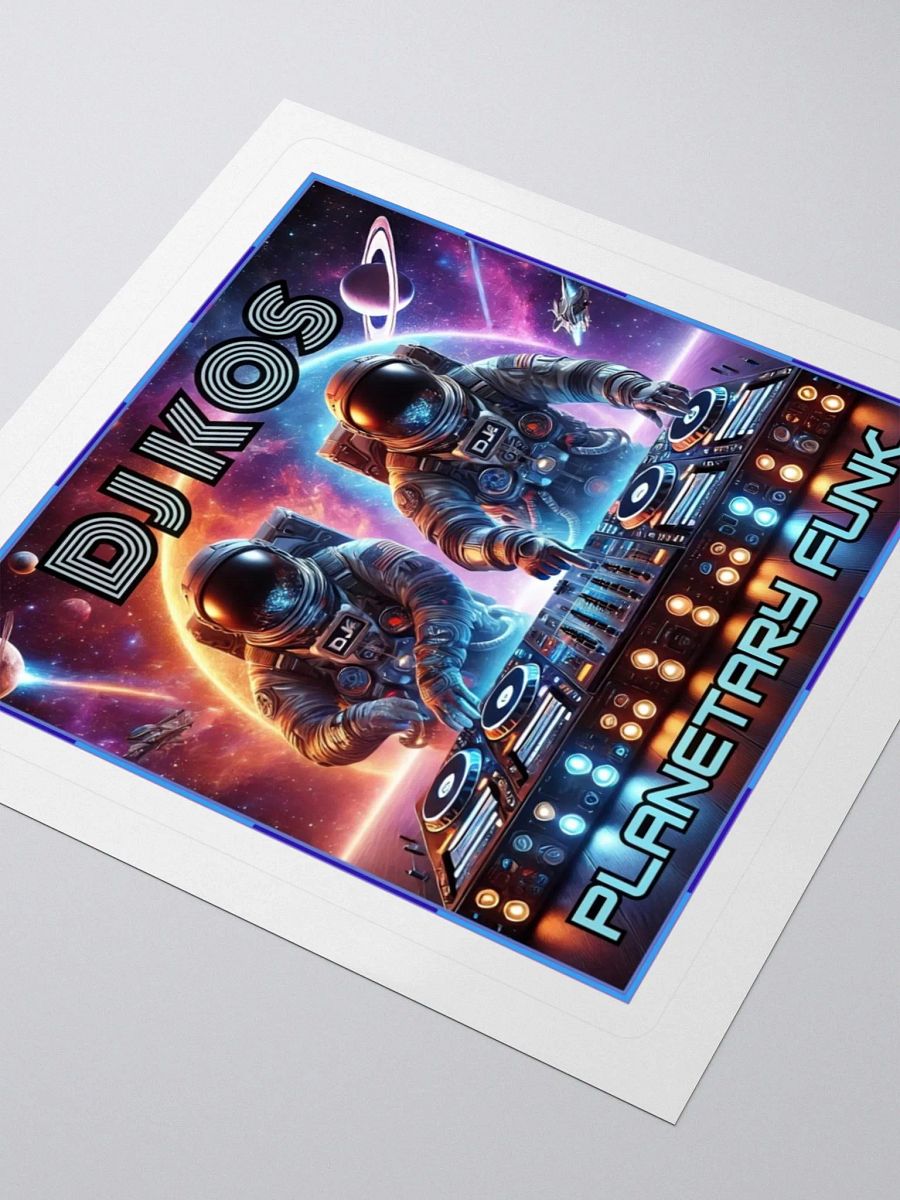 Planetary Funk Album Cover Sticker product image (8)