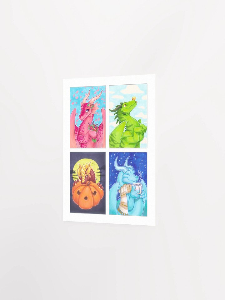 "Four Seasons of Dragon" Print product image (4)