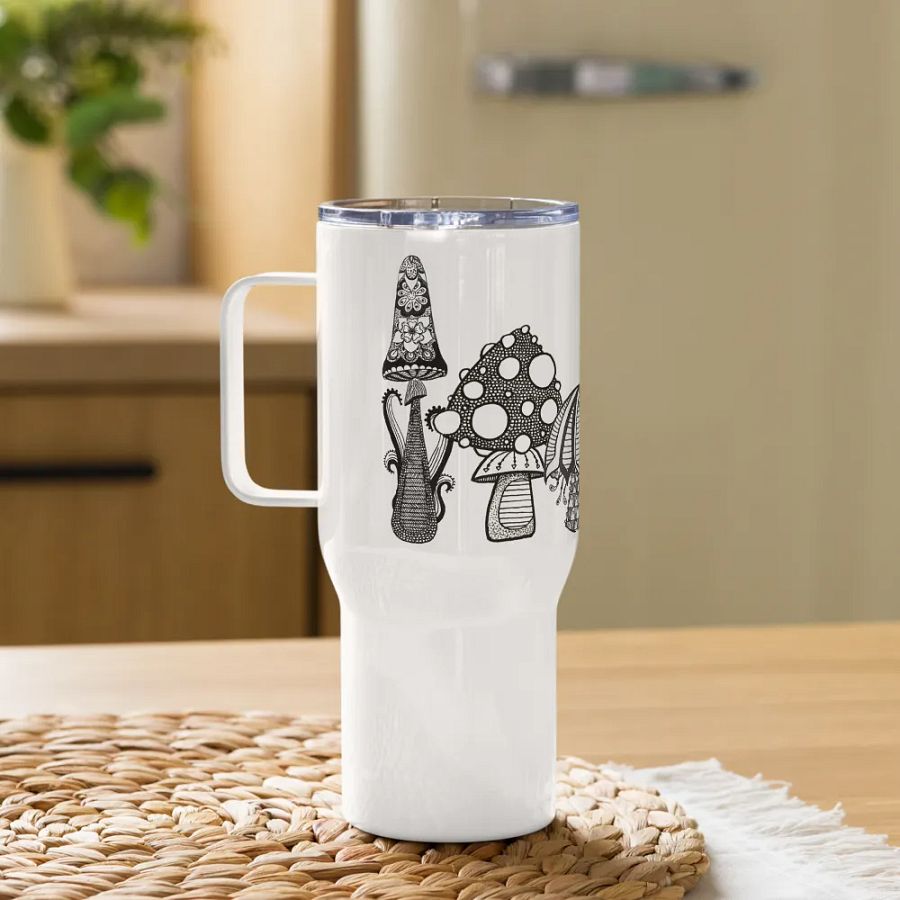 Mushroom Medley Travel Mug product image (10)