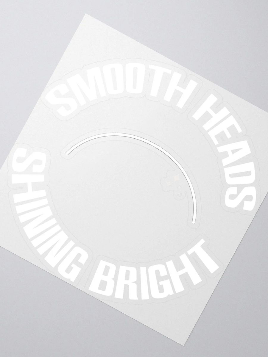 Smooth heads sticker product image (4)