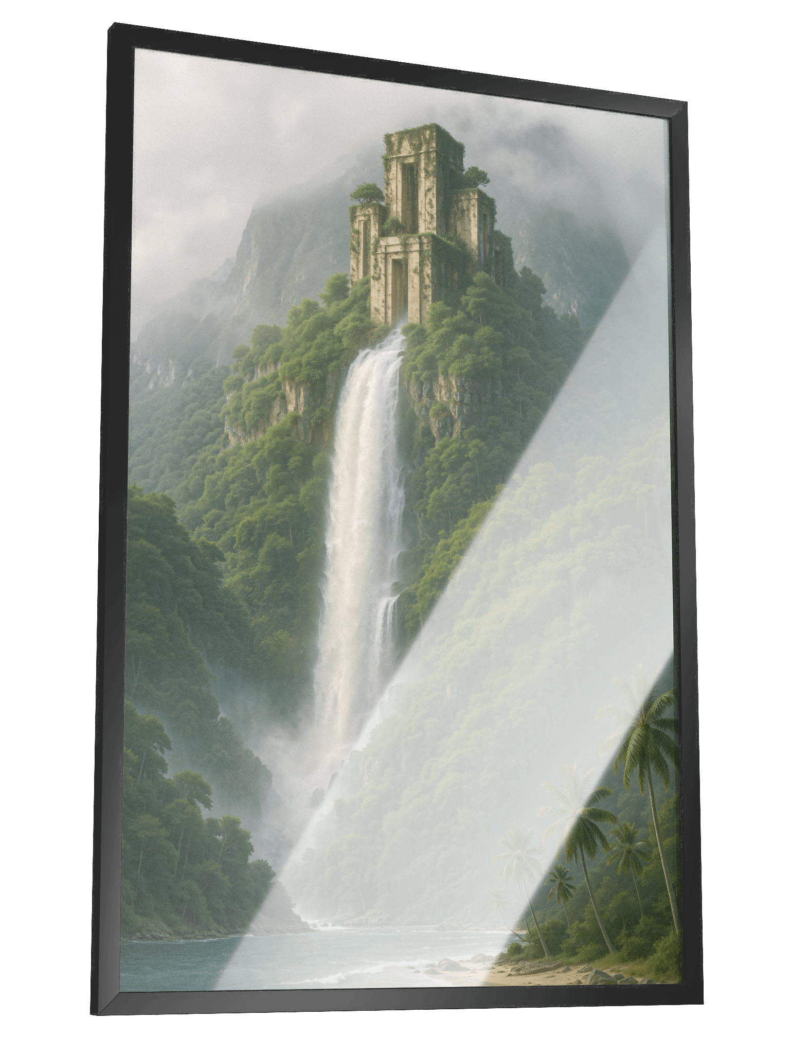 Tidefall Monolith – Framed Poster product image (3)