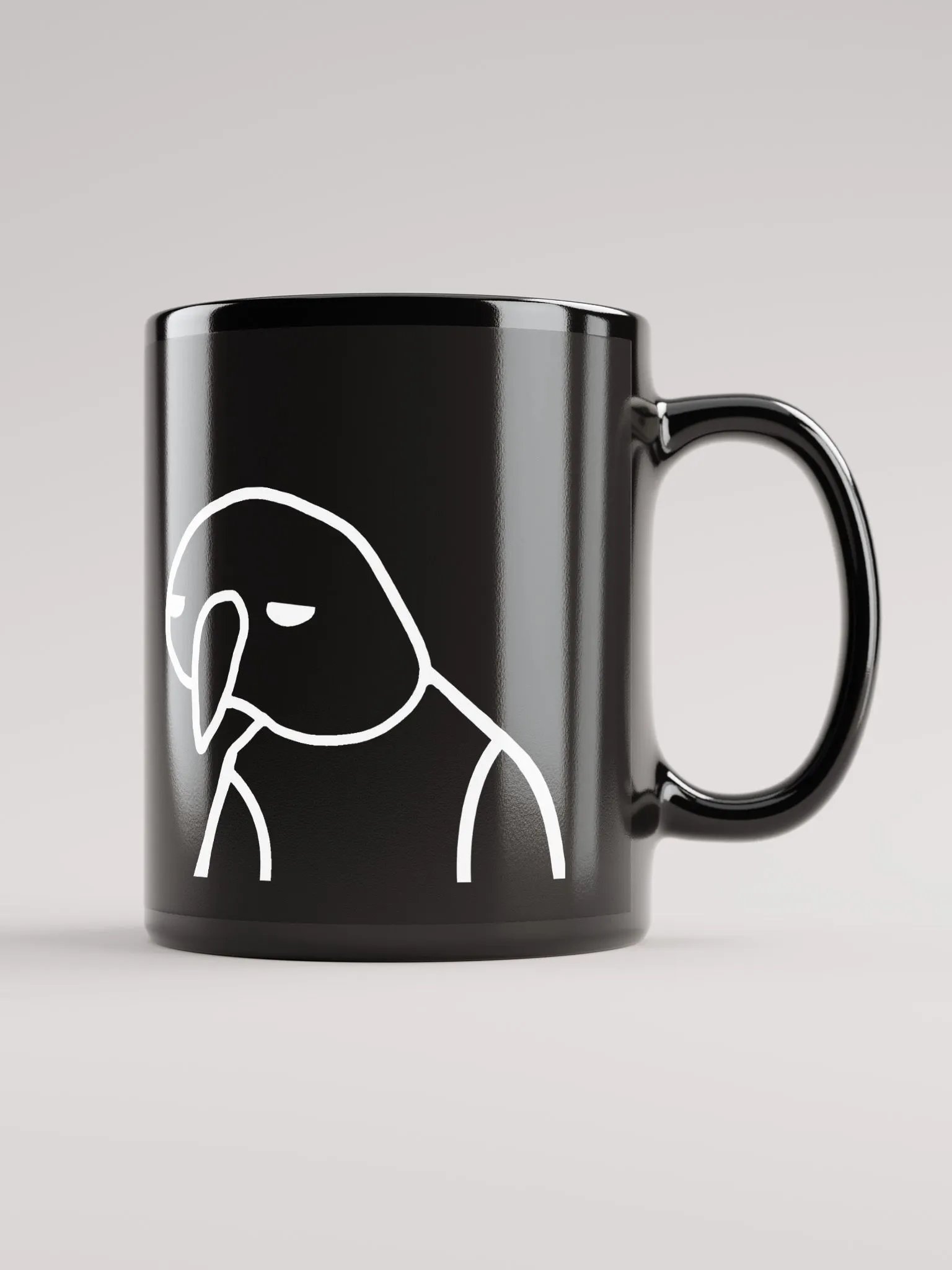 BruhSki Limited Blackout Mug product image (1)