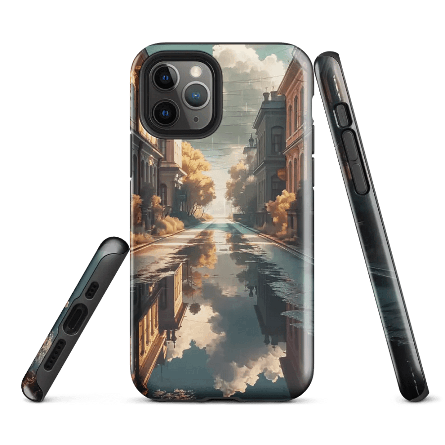 Rainy Day Reflections iPhone Case product image (2)