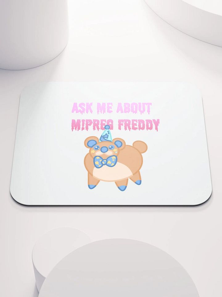 ask me about M!Preg Freddy Mouse Pad product image (1)