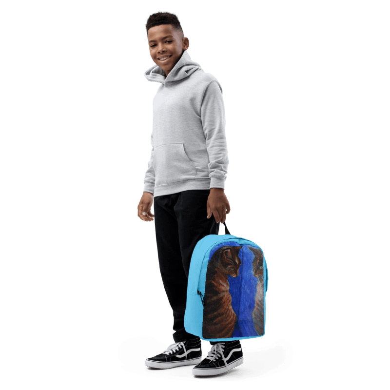 mirror cat painting backpack product image (12)