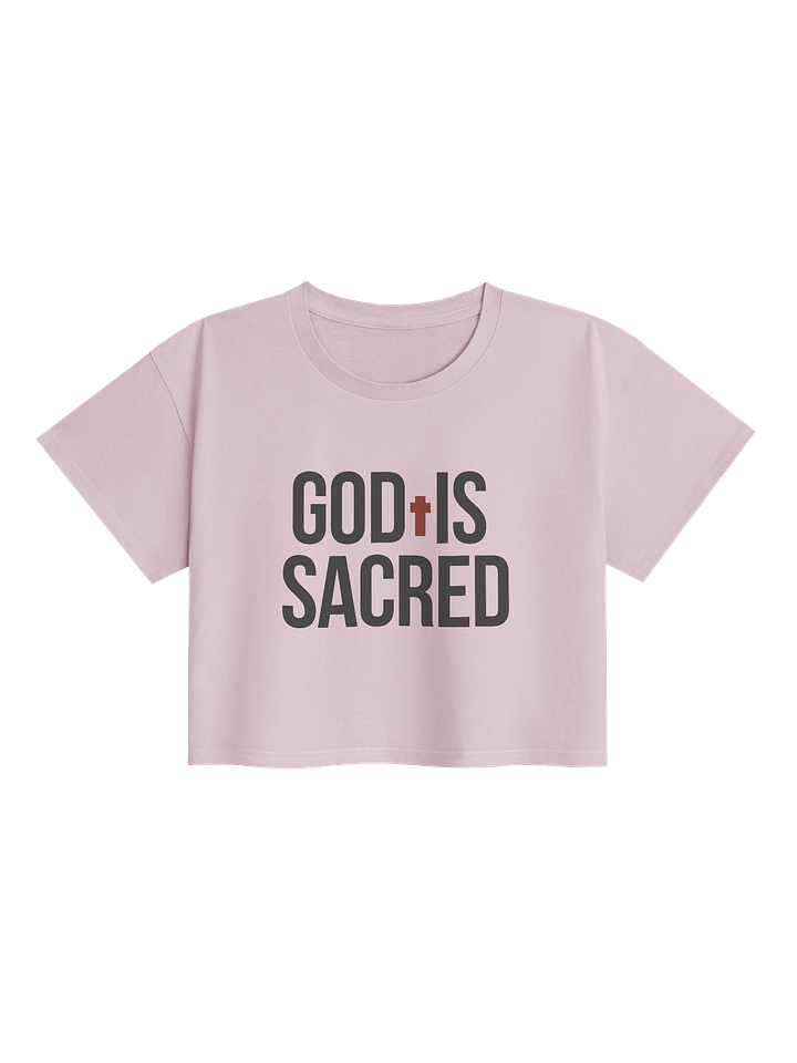 GOD IS SACRED Crop Top product image (1)