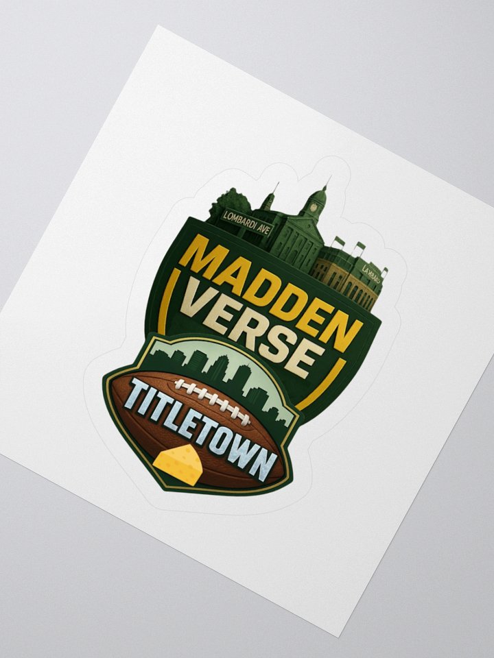 TITLETOWN CHEESEHEAD STICKER product image (2)