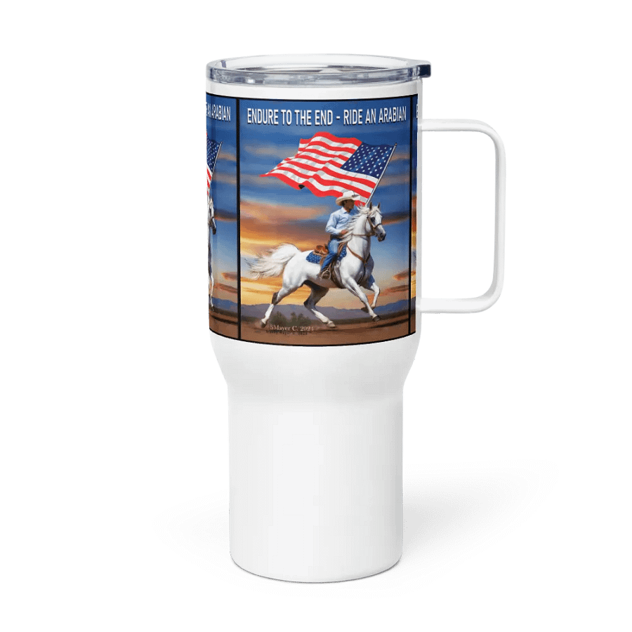 Endure to the End - Ride an Arabian Travel Mug product image (3)