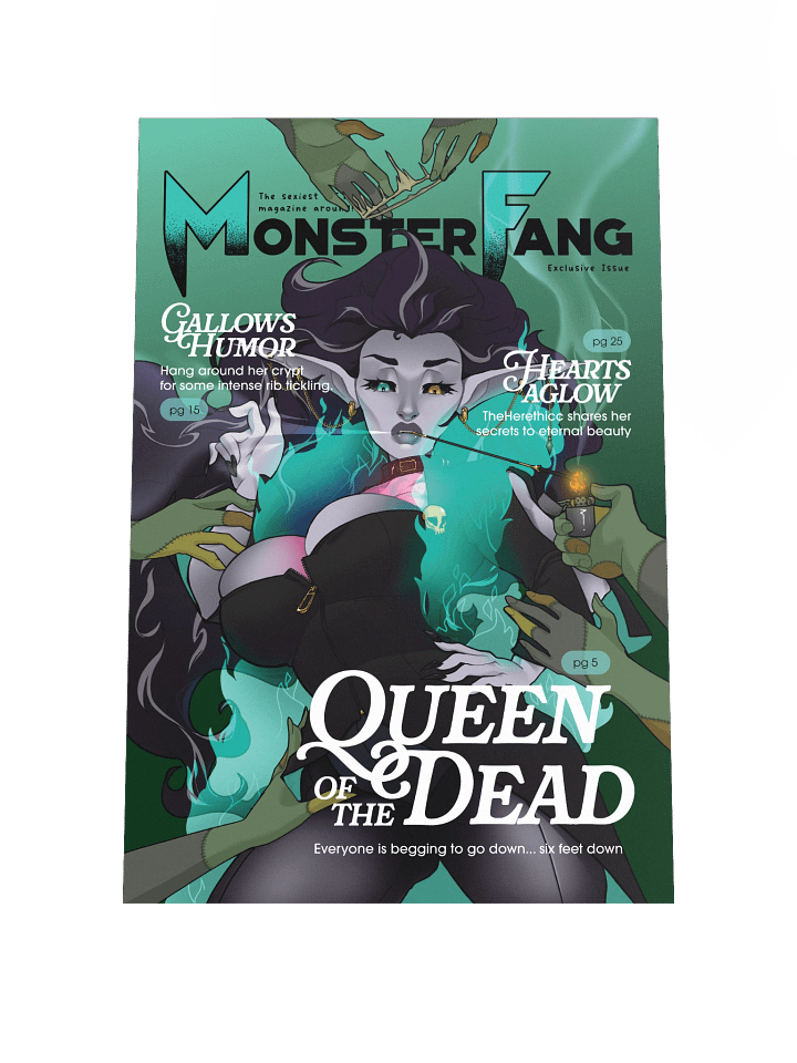 Thicc MonsterFang Queen Edition Print product image (1)