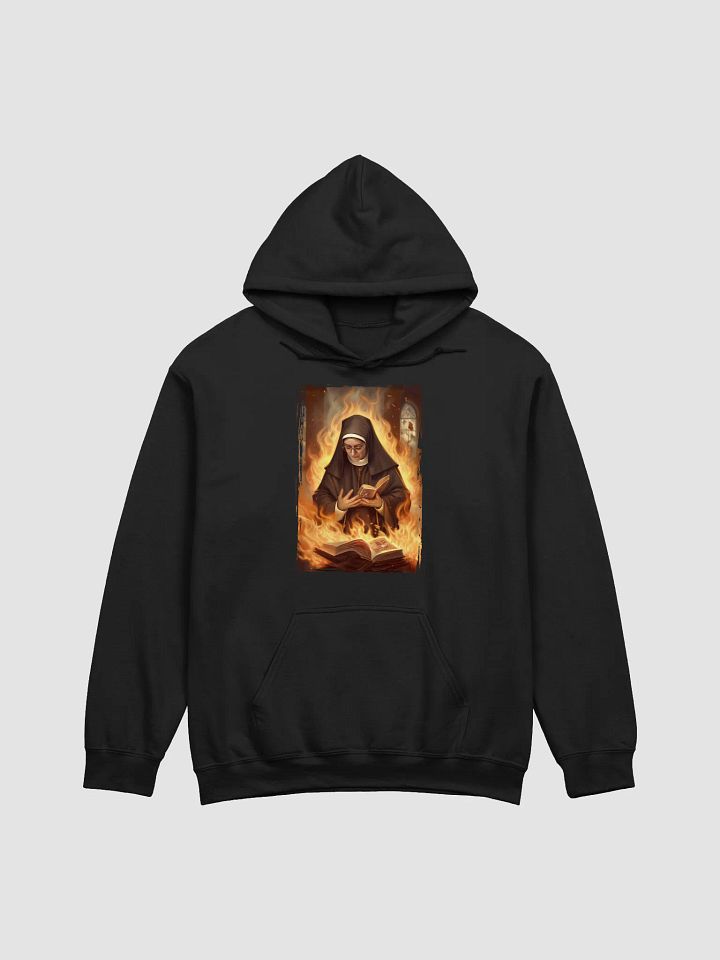 Burning Nun Hoodie product image (1)