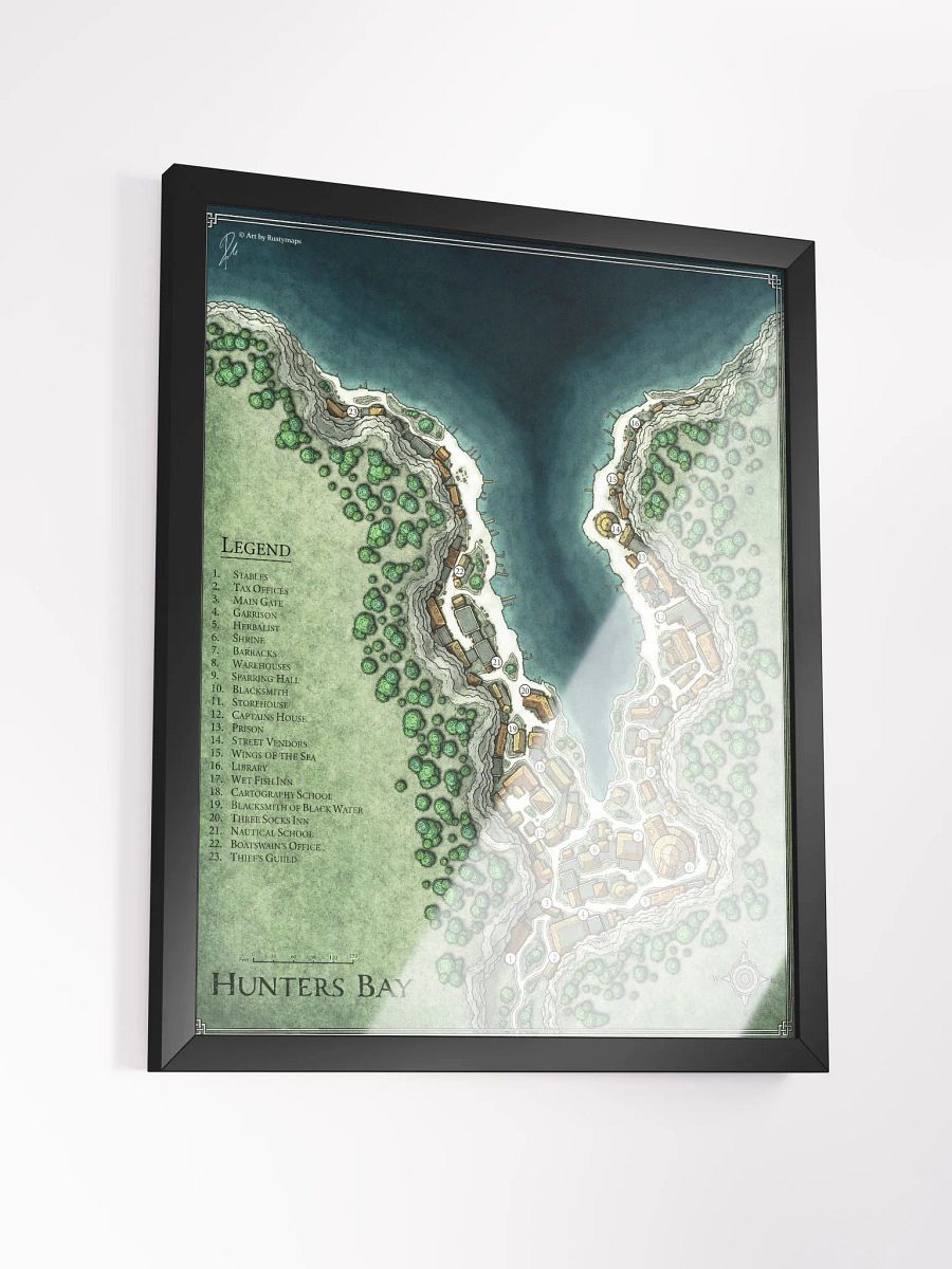 Hunters Bay Framed Poster 16'' x 20'' product image (3)