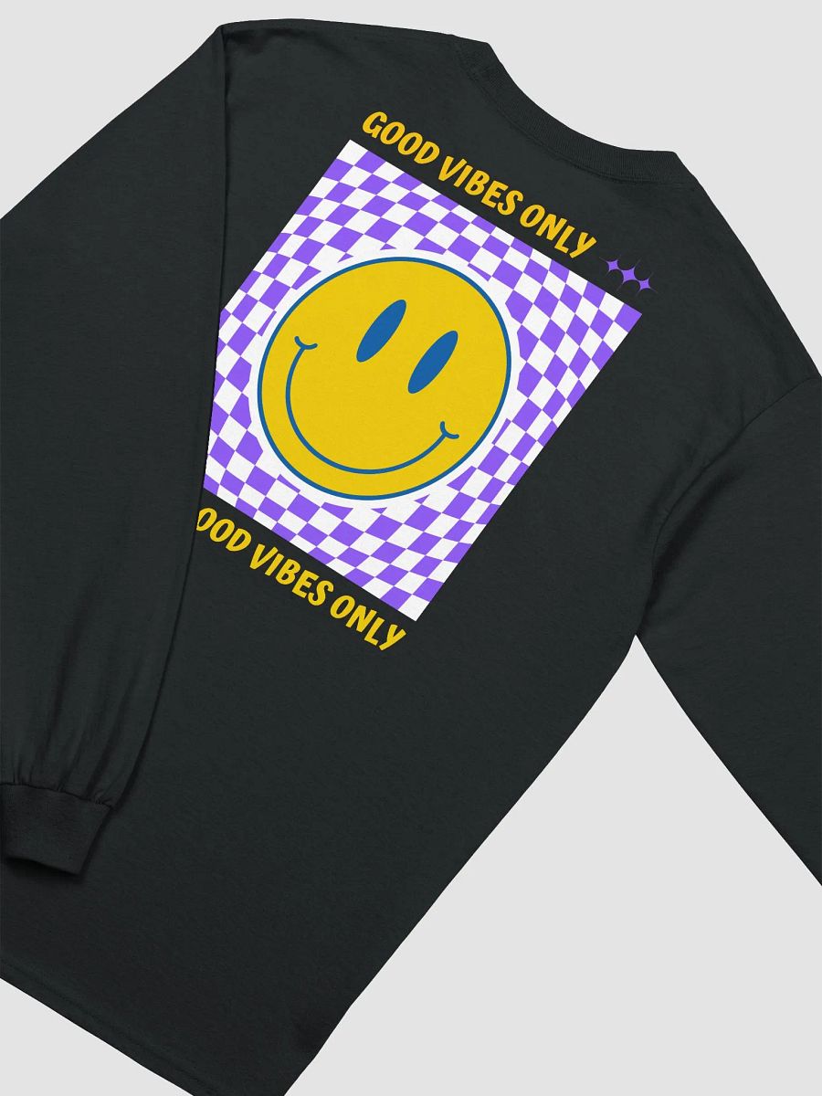 Good Vibes Only Long Sleeve T-Shirt – Stay Cozy with Positive Energy product image (4)