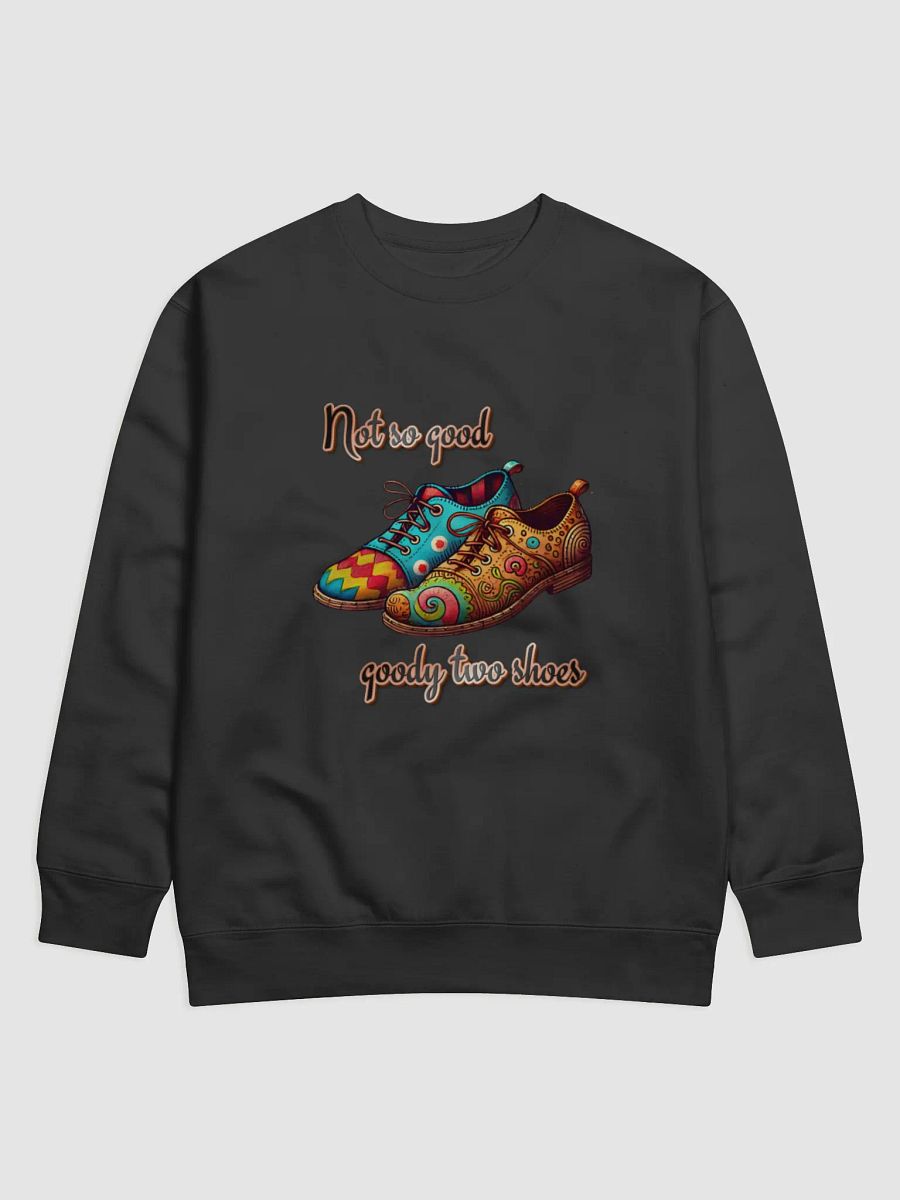 Colorful Mismatched Shoes Art - 'Not So Good, Goody Two Shoes' Retro Design
