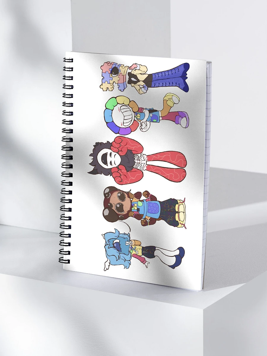 Group Chibi Spiral Notebook product image (4)