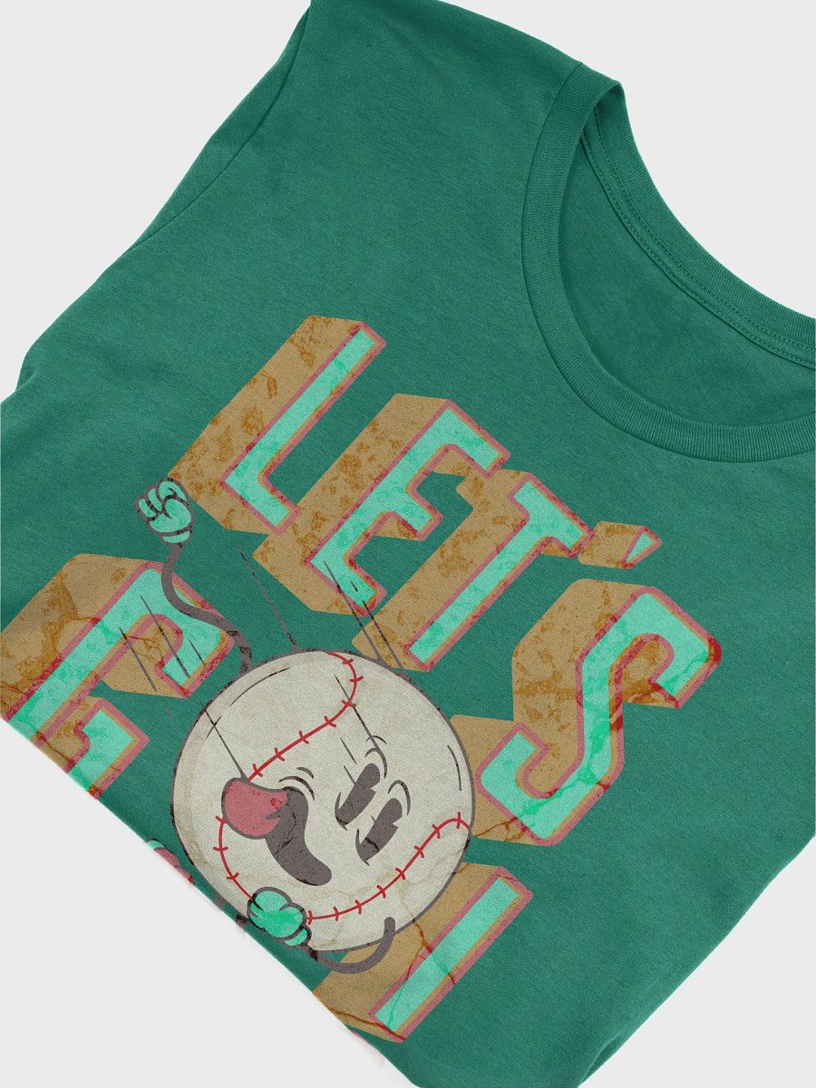 Lets Go Baseball Mascot Joyful T-Shirt product image (3)