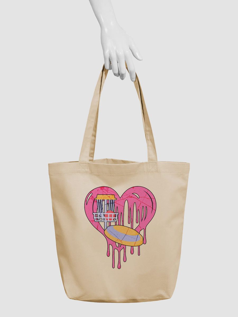 Heart Disc Golf Tote Bag product image (6)