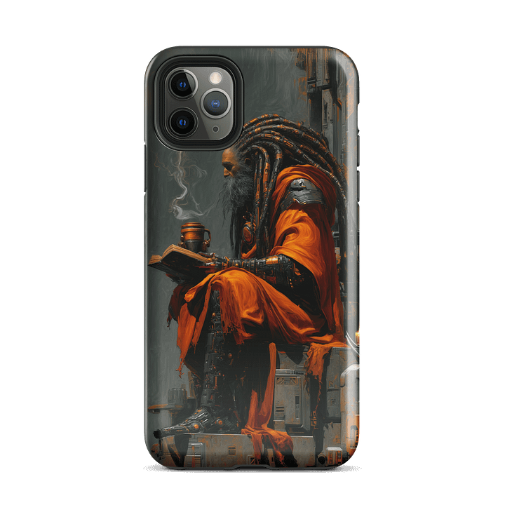 Cyber Monk: Wisdom of the Future iPhone® Tough Case product image (2)