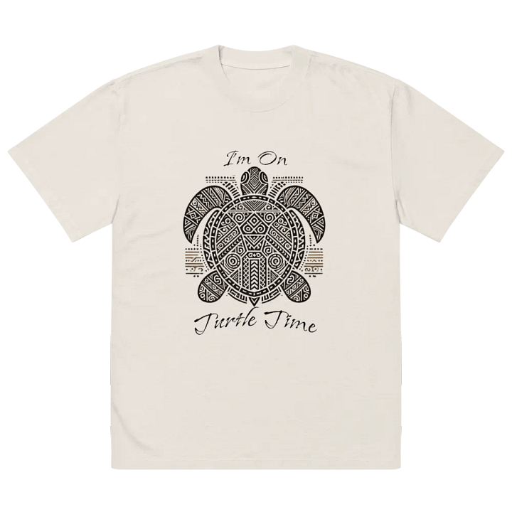 Tribal Turtle Art Print Tee | Islander Relaxation Decor | Unique Beach Shirt for Nature Lovers & Gift Ideas product image (2)