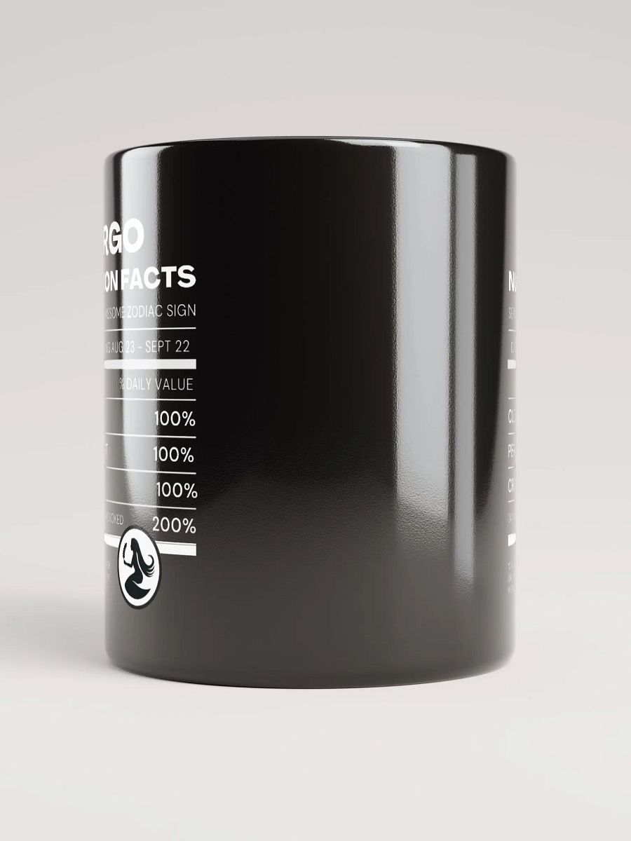 Virgo Nutrition Facts Mug product image (2)