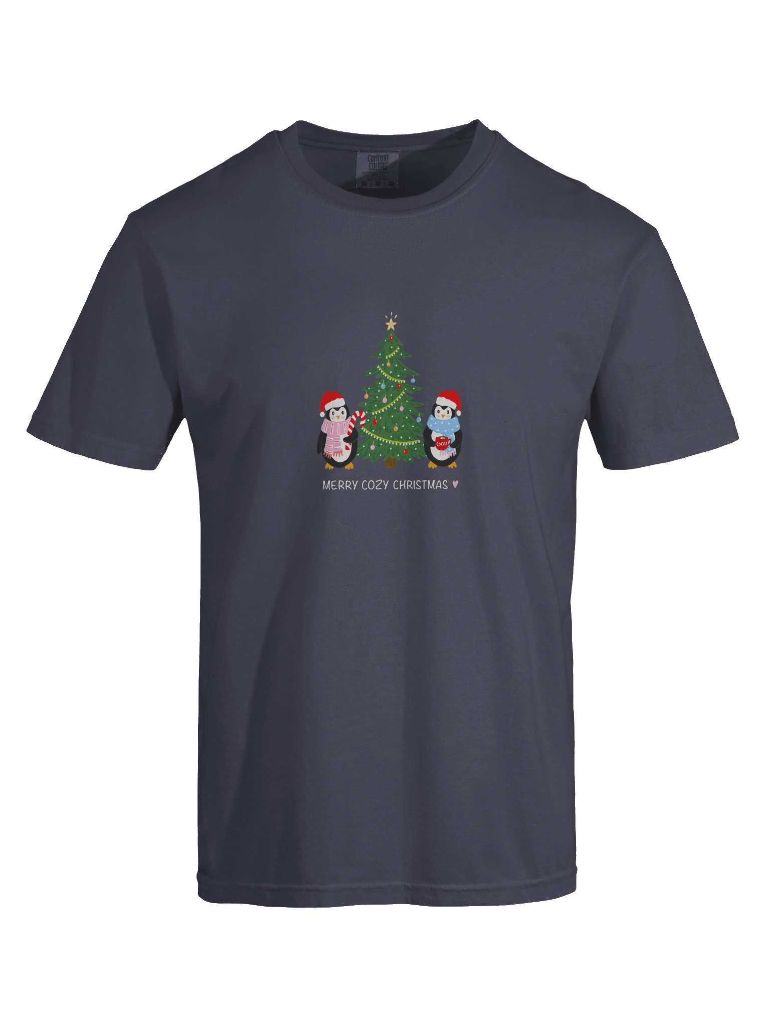 Festive Penguins Holiday T-Shirt product image (57)