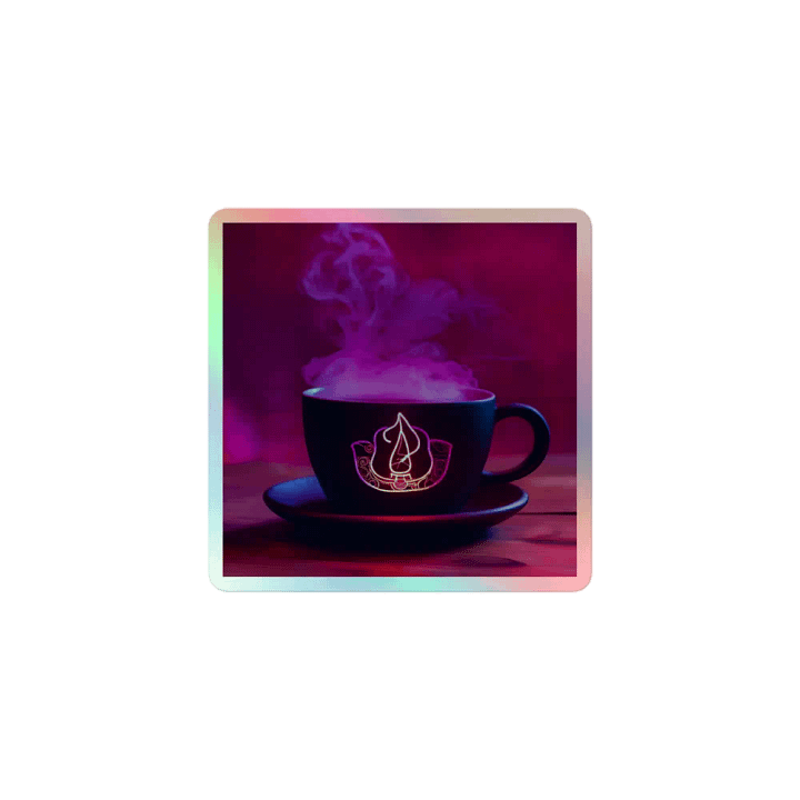 Mystic Spade Steam Holographic Stickers product image (1)