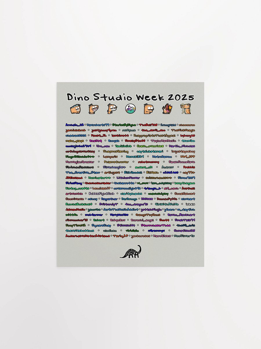 Studio Week 2025 Poster product image (1)
