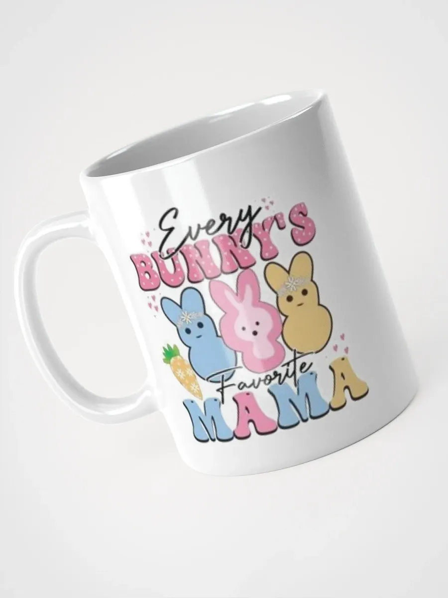 White Glossy Mug Bunny"s product image (3)