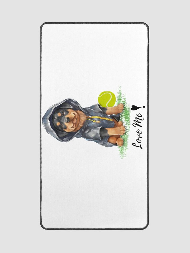 Pawsome Puppy Hoodie Desk Mat product image (2)