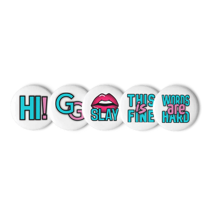 Emote Bundle Pin Set product image (3)