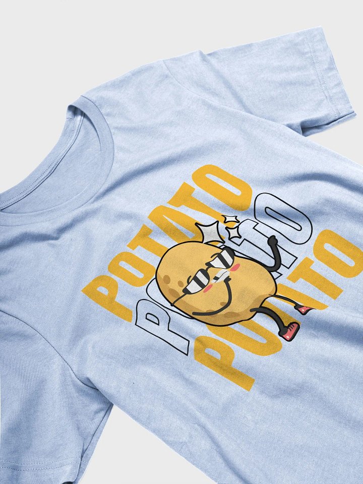 Woman Cool Potato Vibes T-Shirt - Baby Blue product image (2)