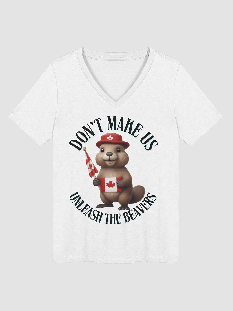 Unleash the Beavers V-Neck Tee product image (2)