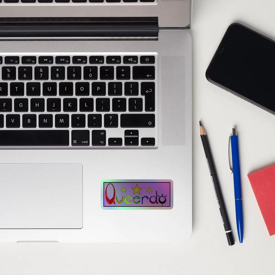 Queerdo Holo Sticker product image (12)